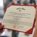 Maj. Karen Jensen awarded Navy and Marine Corps Commendation Medal