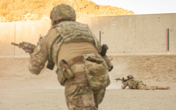 U.S. Coast Guard Law Enforcement Detachment members conduct live-fire training