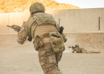 U.S. Coast Guard Law Enforcement Detachment members conduct live-fire training