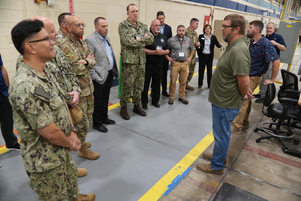 Organic Industrial Base Commanders and Leaders Peer-to-Peer Meeting at Robins Air Force Base, Georgia