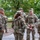 U.S. Army Maj. Gen. Thomas Friloux visits with Soldiers while they provide a presence patrol at the National Mall