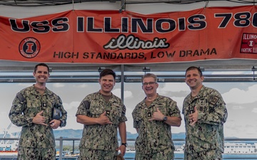 Pearl Harbor Naval Shipyard Hosts Naval Sea Systems Command CMDCM Schimmel