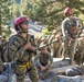1st Bn., 5th Marines rappel from a mountain during MTX 4-25