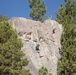 1st Bn., 5th Marines rappel from a mountain during MTX 4-25