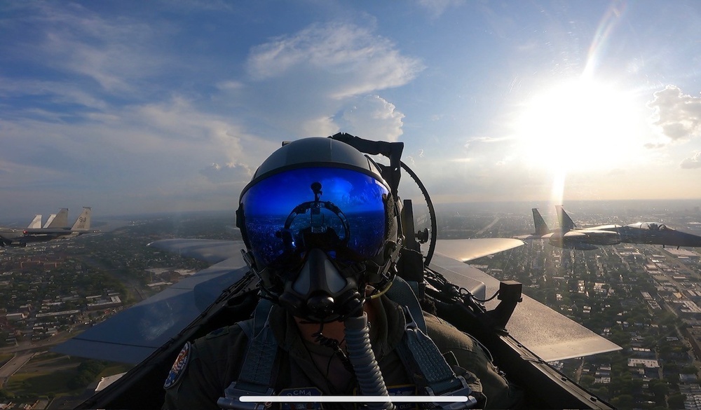Q&amp;A: Lt. Col. Matthew Olde, F-15 Eagle pilot