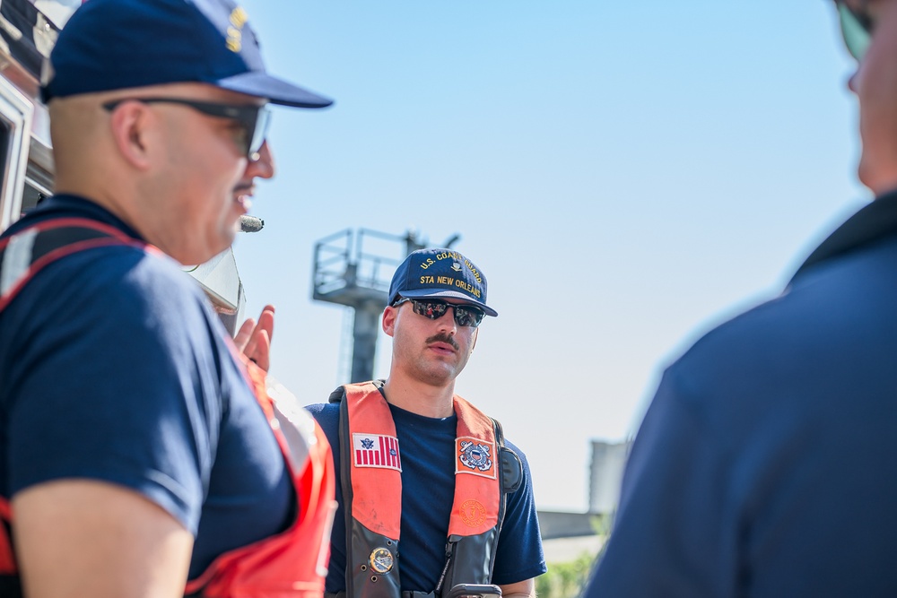 US Coast Guard Station New Orleans Boater Safety Shoot