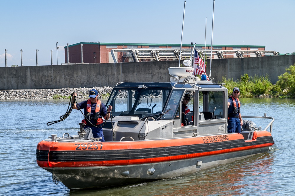 US Coast Guard Station New Orleans Boater Safety Shoot