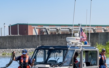 US Coast Guard Station New Orleans Boater Safety Shoot