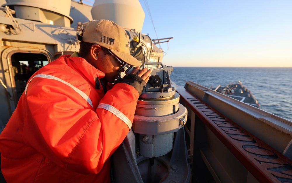 USS Roosevelt Conducts Underway Evolutions