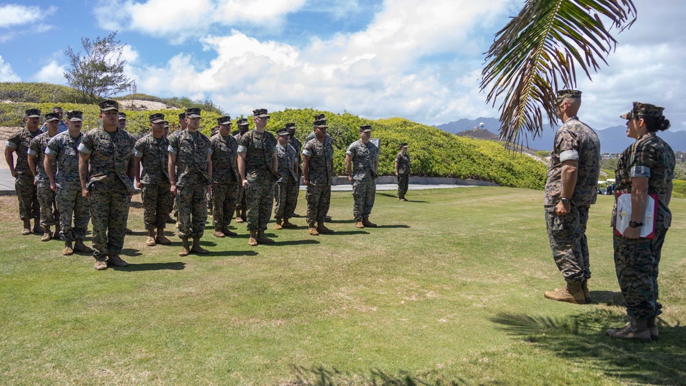 Ceremony Honors California Native Marines for Dedicated Service
