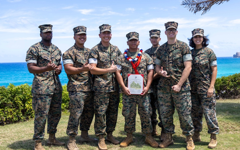 Ceremony Honors California Native Marines for Dedicated Service