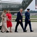 President Trump departs Joint Base Andrews for state visit to Britain
