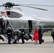 President Trump departs Joint Base Andrews for state visit to Britain