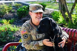 Four-Legged Teammate Joins the BJACH Behavioral Health Department