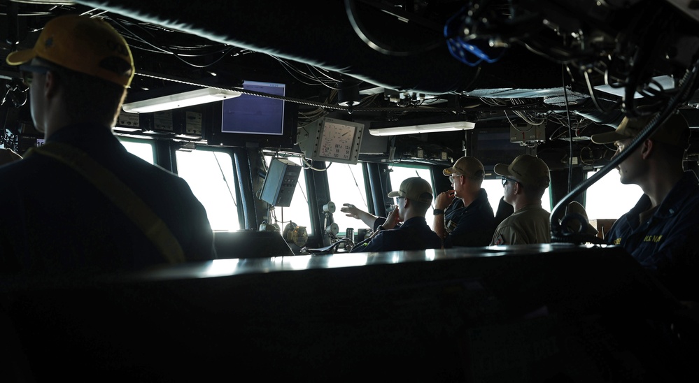 USS Roosevelt Conducts Underway Evolutions