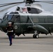 President Trump departs Joint Base Andrews for state visit to Britain