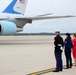 President Trump departs Joint Base Andrews for state visit to Britain