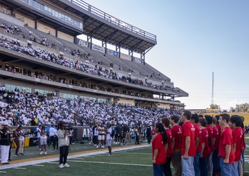 Alabama State University Marine Corps Oath of Enlistment Ceremony