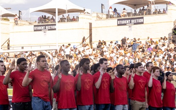 Alabama State University Marine Corps Oath of Enlistment Ceremony