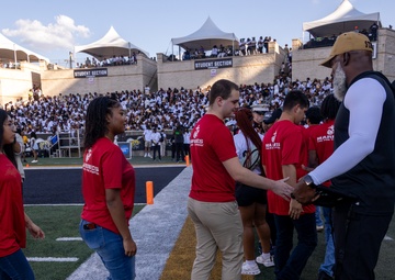 Alabama State University Marine Corps Oath of Enlistment Ceremony