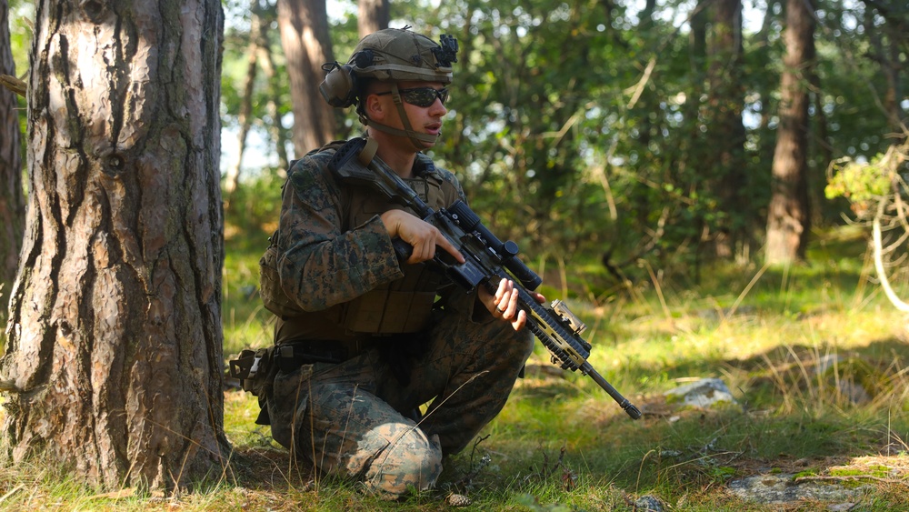 U.S. Marines, Swedish forces sharpen sea control tactics