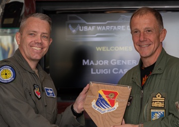 Italian Air Force Academy tours Nellis AFB