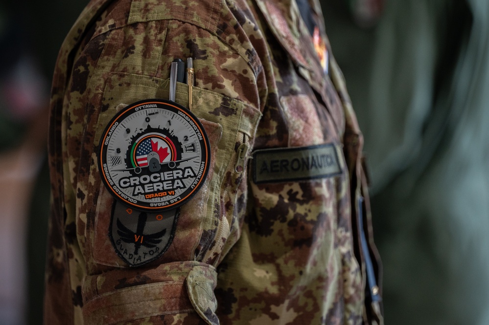 Italian Air Force Academy tours Nellis AFB