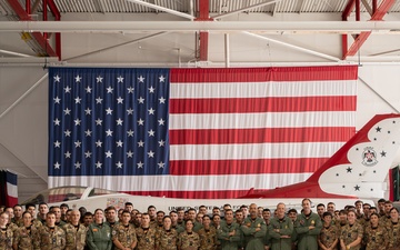 Italian Air Force Academy tours Nellis AFB