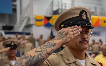 Recruit Training Command Chief Petty Officer Pinning Ceremony