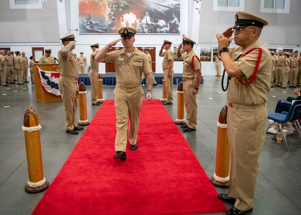 Recruit Training Command Chief Petty Officer Pinning Ceremony