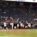 Andrews competes in the 2025 Battle of the Bases Championship Game