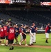 Andrews competes in the 2025 Battle of the Bases Championship Game