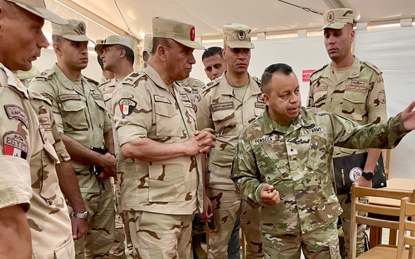 Illinois Army National Guard Soldiers Support Bright Star 25 in Egypt