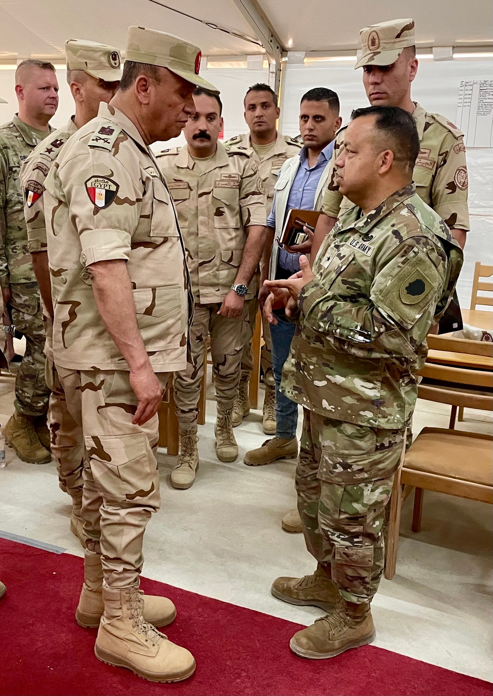 Illinois Army National Guard Soldiers Support Bright Star 25 in Egypt