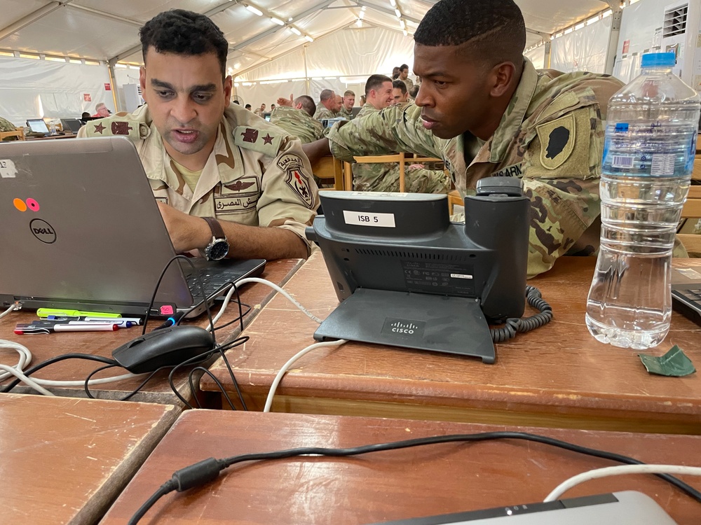 Illinois Army National Guard Soldiers Support Bright Star 25 in Egypt