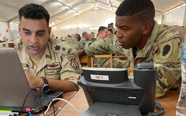 Illinois Army National Guard Soldiers Support Bright Star 25 in Egypt