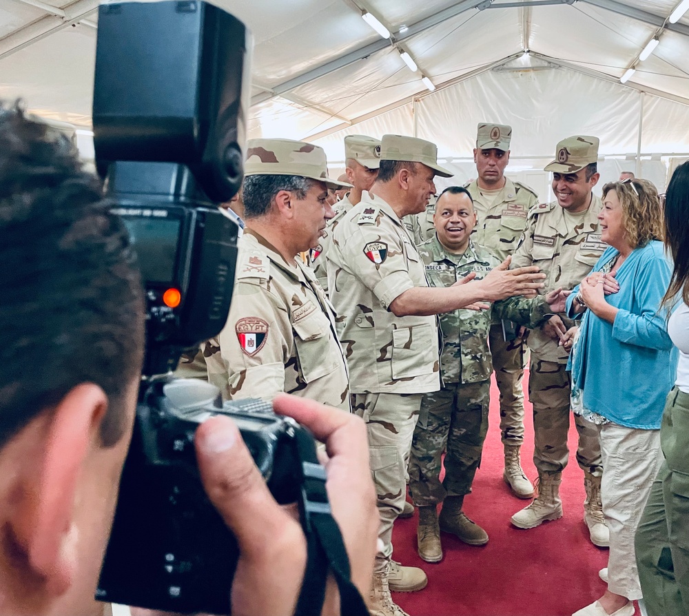 Illinois Army National Guard Soldiers Support Bright Star 25 in Egypt