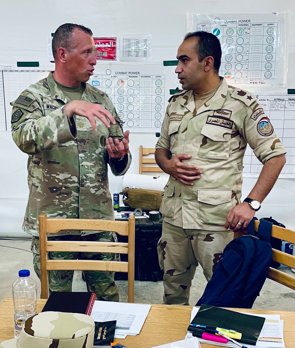 Illinois Army National Guard Soldiers Support Bright Star 25 in Egypt