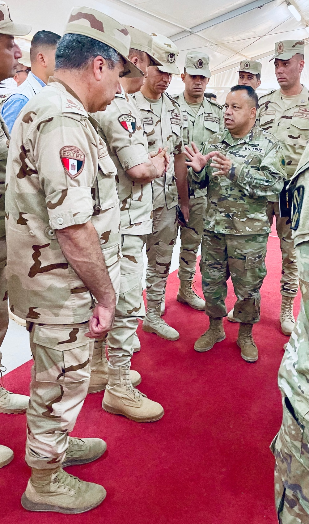 Illinois Army National Guard Soldiers Support Bright Star 25 in Egypt