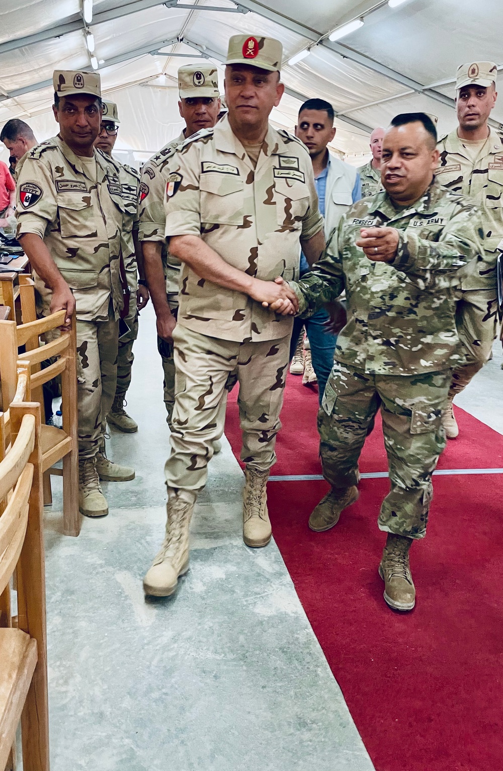 Illinois Army National Guard Soldiers Support Bright Star 25 in Egypt