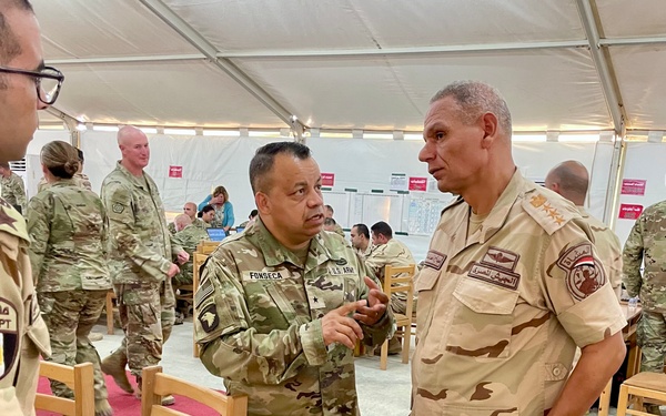 Illinois Army National Guard Soldiers Support Bright Star 25 in Egypt