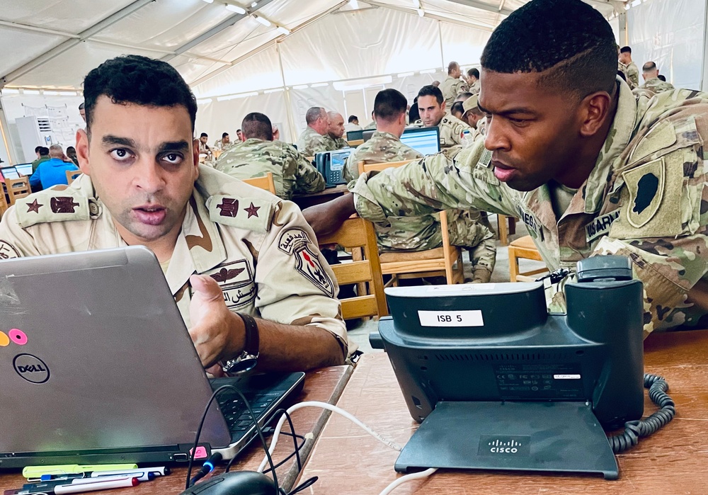 Illinois Army National Guard Soldiers Support Bright Star 25 in Egypt