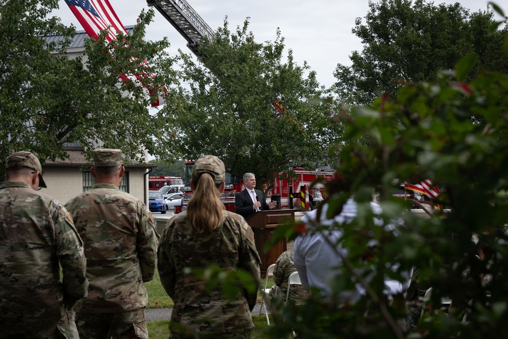 Team Dover hosts a ceremony in honor of 9/11