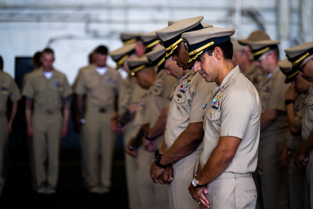 Chief Pinning Ceremony