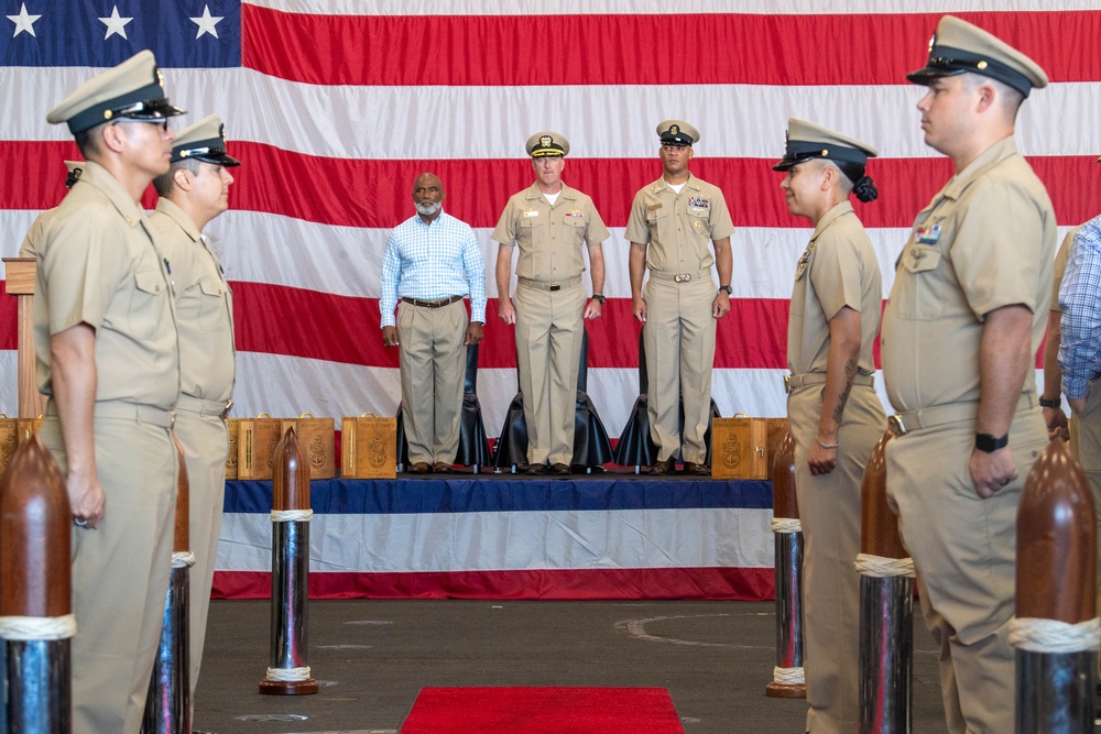 Chief Pinning Ceremony