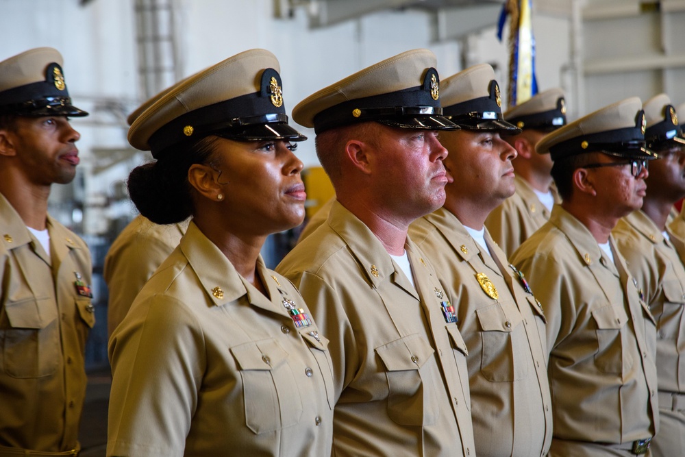 Chief Pinning Ceremony