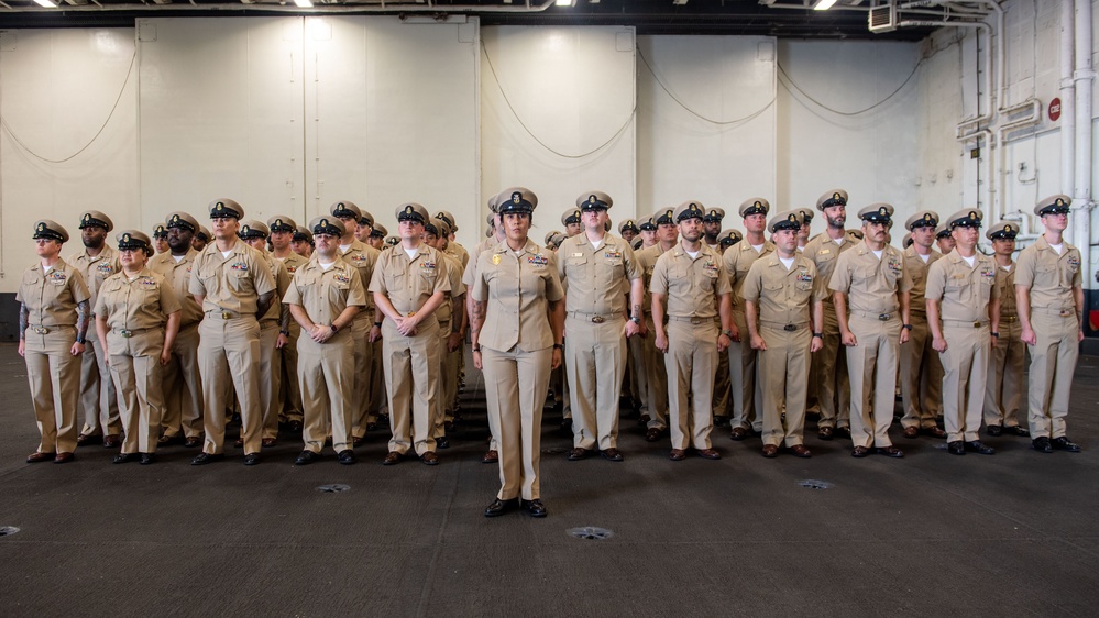 Chief Pinning Ceremony
