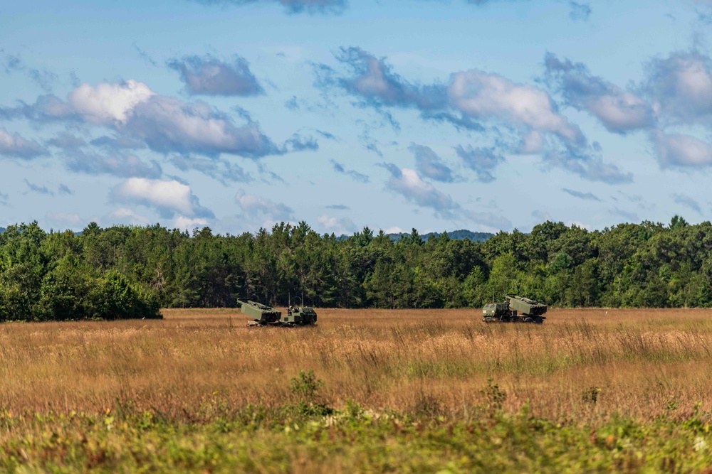 2025 HIMARS training at Fort McCoy