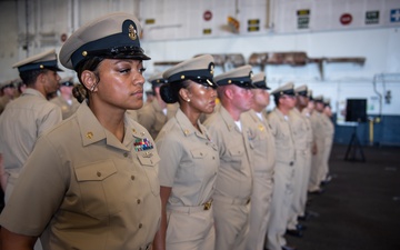 Chief Pinning Ceremony