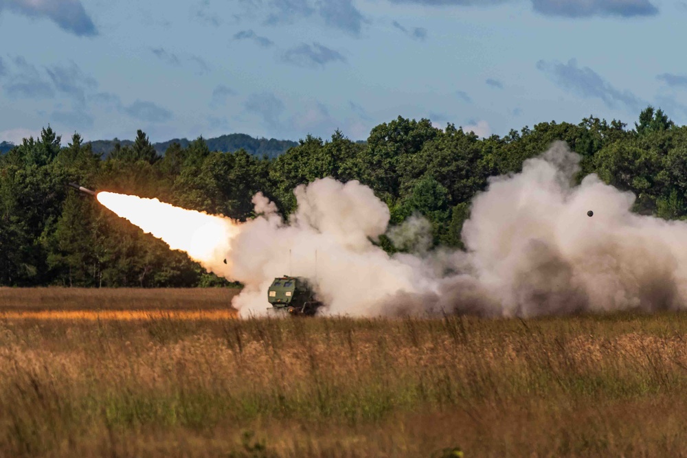 2025 HIMARS training at Fort McCoy